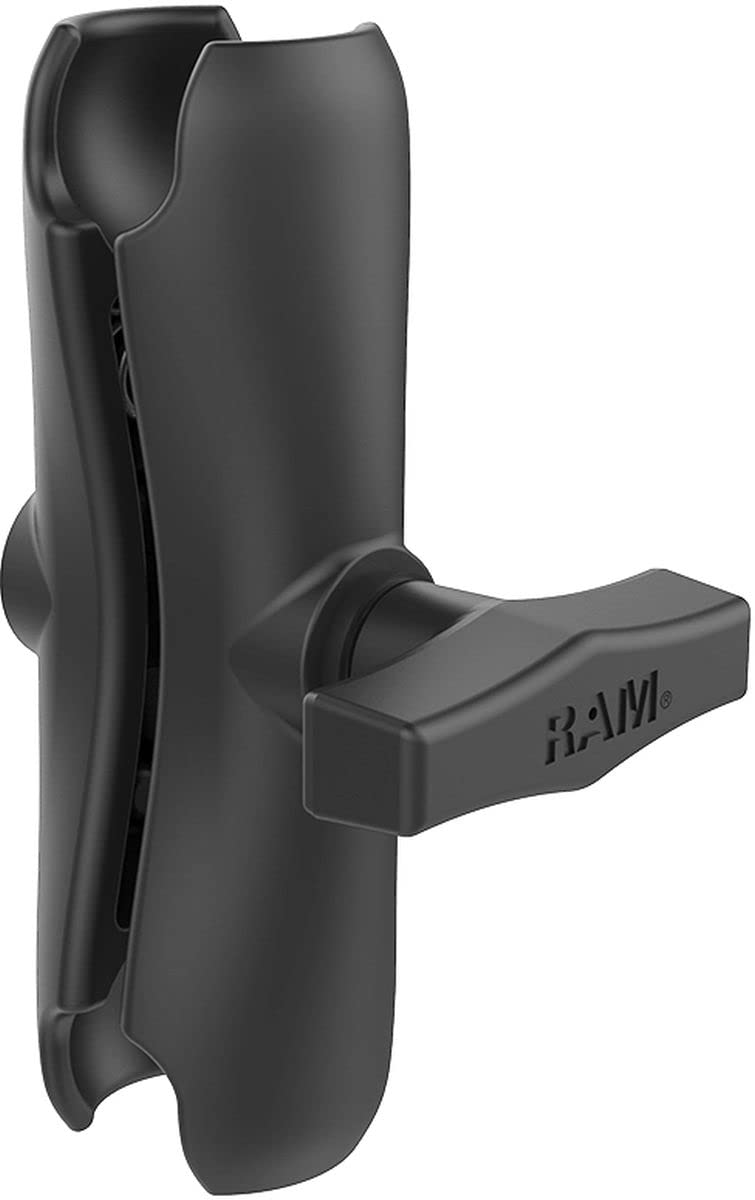 RAM MOUNTING RAM201U Kurzer Doppelsockelarm für 3,8 cm Kugelfüße von RAM MOUNTS