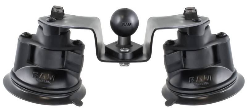 RAM Mounts UNPKD RAM Double SUCT Base Pivot W/Ball, RAM-B-189B-PIV1U (Pivot W/Ball) von RAM MOUNTS