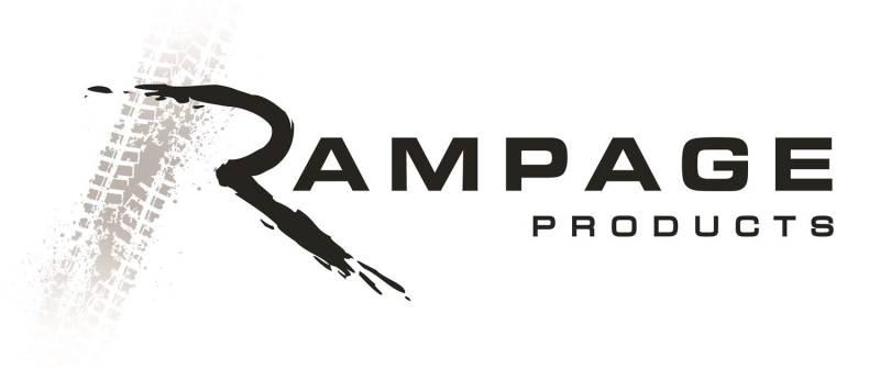 RAMPAGE PRODUCTS Hi-Lift Wagenheberhalterung für Jeep Wrangler JK | Schwarz, geschweißter Stahl | 86612 | passend für Jeep Wrangler JK/JKU 2007–2018 von RAMPAGE PRODUCTS