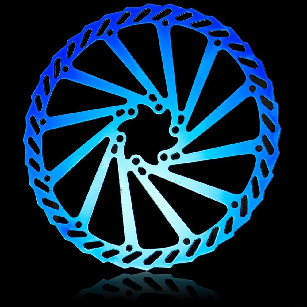 Blue Bike Scheibenbrems-Rotor, leicht und geeignet für alle Scheibenbremsrahmen (180 mm) von RANRAO
