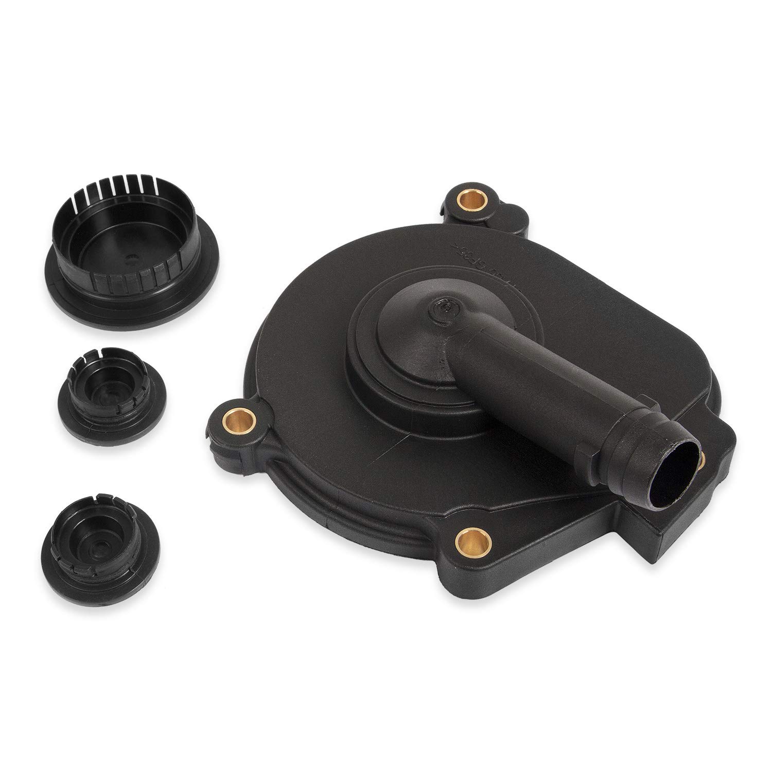 RANSOTO PVC Entlüftungsventil Kurbelgehäuseentlüfter Ölabscheider Abdeckung und Nockenwelle Expansion Plug Kit Kompatibel mit Mercedes ML350 C230 C300 E350 C350 SLK300 ML450 Ersetzen 2720100631 von RANSOTO