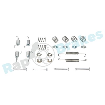 Rap Brakes Zubehörsatz, Bremsbacken [Hersteller-Nr. R-T0021] für Citroën, Jeep, Mazda, Mitsubishi, Peugeot, Subaru von RAP BRAKES
