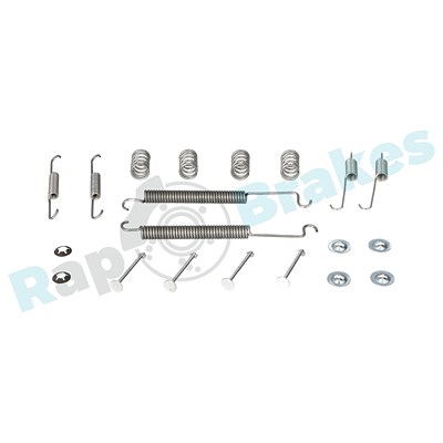 Rap Brakes Zubehörsatz, Bremsbacken [Hersteller-Nr. R-T0040] für Peugeot, Renault von RAP BRAKES