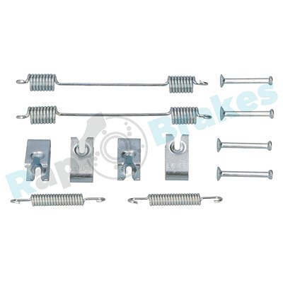 Rap Brakes Zubehörsatz, Bremsbacken [Hersteller-Nr. R-T0116] für Citroën, Fiat, Ford, Lancia, Peugeot von RAP BRAKES