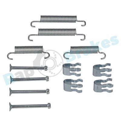 Rap Brakes Zubehörsatz, Bremsbacken [Hersteller-Nr. R-T0122] für Ford, Iveco, Renault Trucks von RAP BRAKES