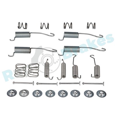 Rap Brakes Zubehörsatz, Bremsbacken [Hersteller-Nr. R-T0191] für Iveco von RAP BRAKES