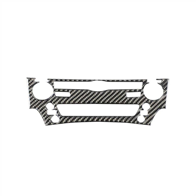 Kompatibel Mit Lexus Für Is300 2006 2007 2008 2009 2010 2011 2012 Auto-Mittelkonsolenverkleidung Dekorative Abdeckung Auto-CD-Verkleidung Dekorative Abdeckung Mittel Konsole CD-Panel Abdeckung(Carbon von RAQXOLPB