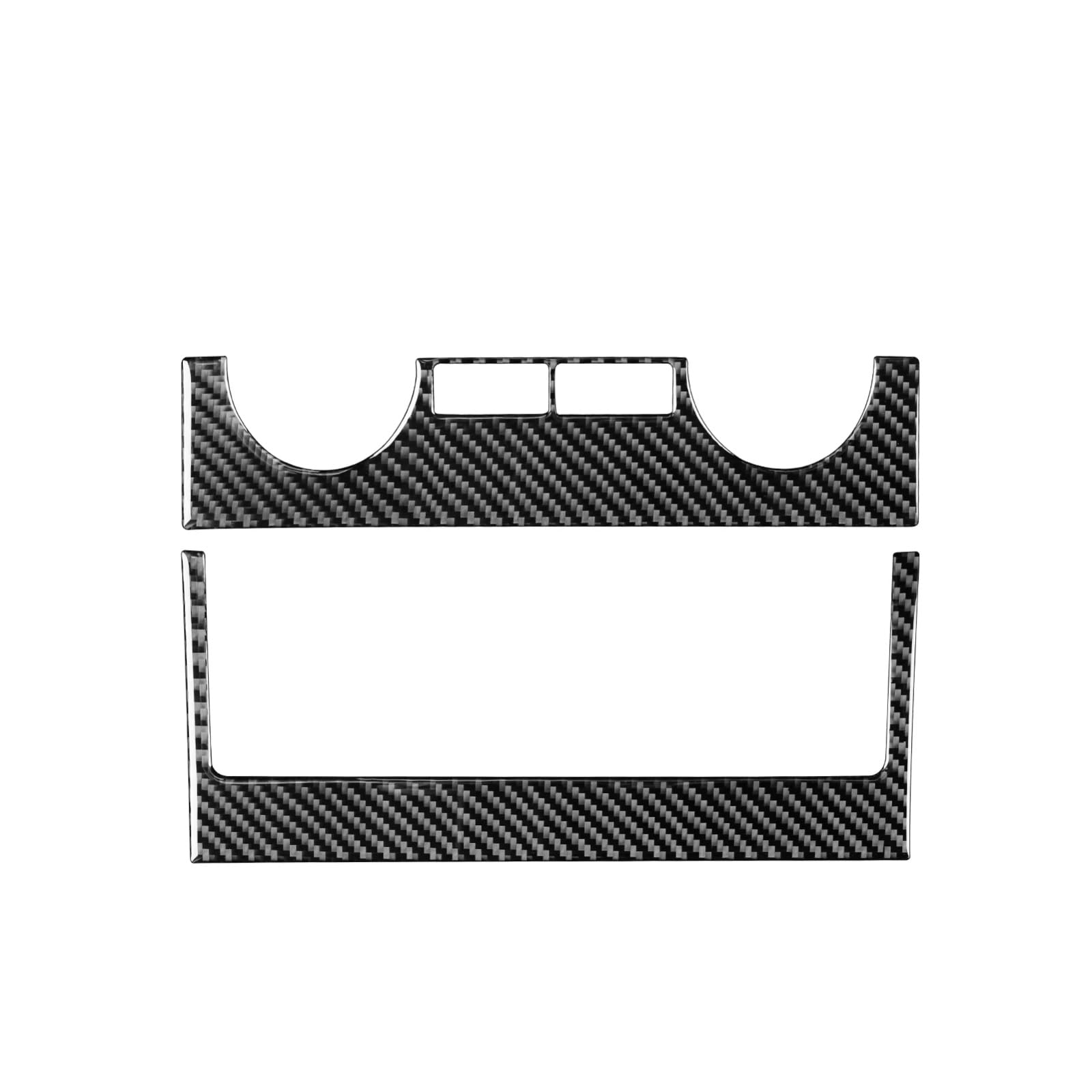 Kompatibel Mit Tundra 2014 2015 2016 2017 2018 2019 2020 2021 Auto Zentralsteuerung Klimaanlage Schalter Dekorieren Abdeckung Aufkleber Zubehör Mittel Konsole CD-Panel Abdeckung(Black Carbon) von RAQXOLPB