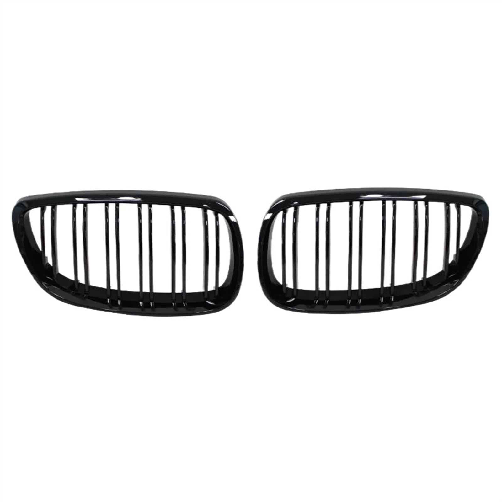 Kühlergrille Passend Kompatibel Mit 3er M3 E92 E93 2008 2009 2010 2011 2012 2013 Doppelsteg-Nierengrill, Car-Styling, Renngitter, Ersatzteil(Gloss Black) von RAQXOLPB