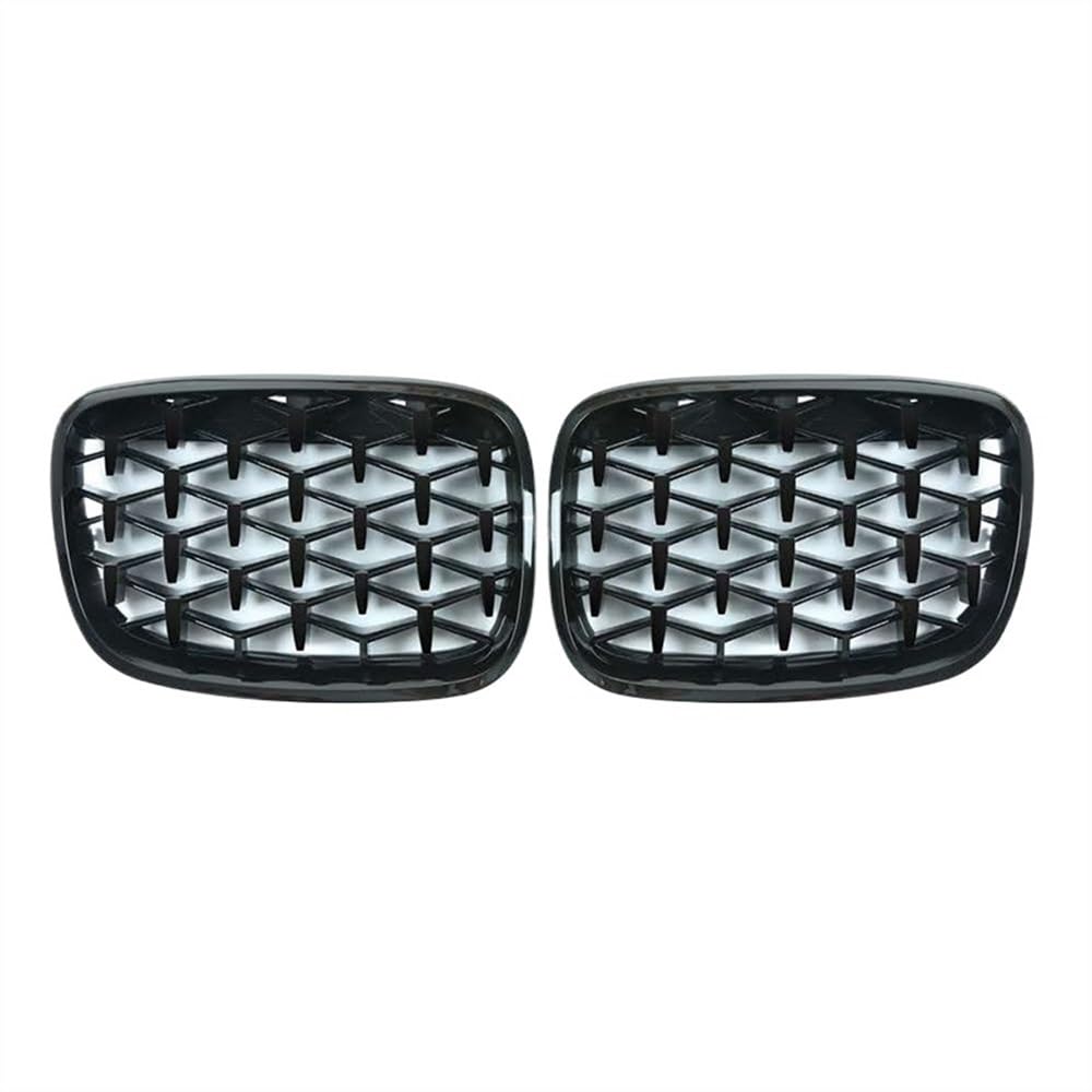 RAQXOLPB Kühlergrille Passend Kompatibel Mit 2er F45 228i 220i 235i 2014 2015 2016 2017 2018 Auto-Mittelstoßstangengitter Fronteinlassgitter Kühlergrill(Gloss Black) von RAQXOLPB