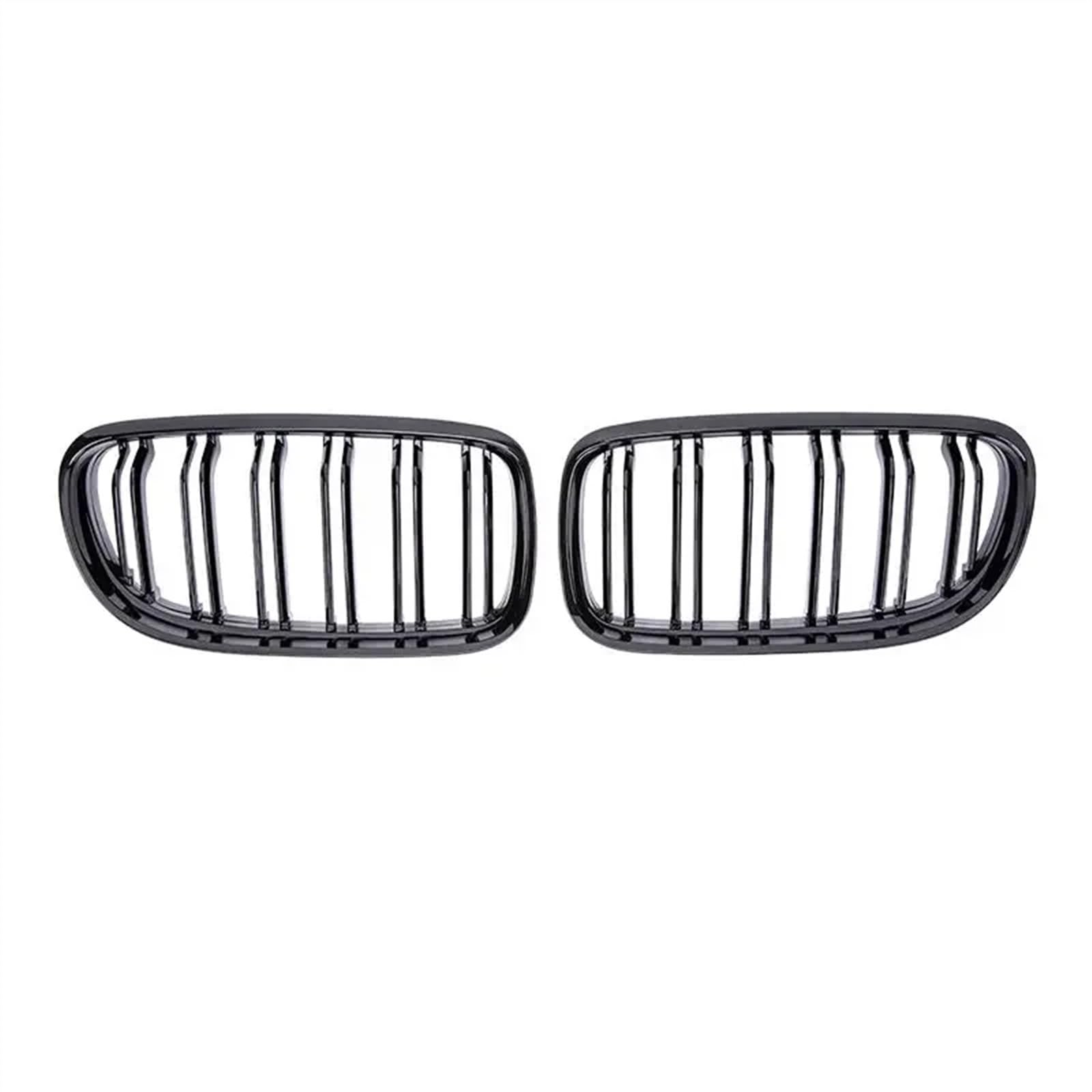 RAQXOLPB Kühlergrille Passend Kompatibel Mit 3er E90 E91 LCi 320i 318i 325i 2009 2010 2011 2012 Auto Front Nieren Doppellamellen Stoßfänger Kühlergrill Racing Grills von RAQXOLPB