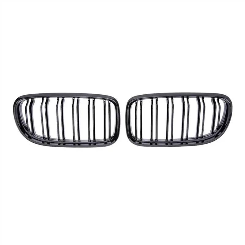 RAQXOLPB Kühlergrille Passend Kompatibel Mit 3er E90 E91 LCi 320i 318i 325i 2009 2010 2011 2012 Auto Front Nieren Doppellamellen Stoßfänger Kühlergrill Racing Grills von RAQXOLPB