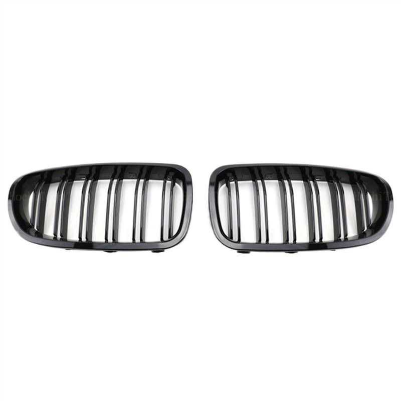 RAQXOLPB Kühlergrille Passend Kompatibel Mit 5 Series F10 F11 F18 Für M5 520d 530d 540i 528i 535i 2010 2011 2012 2013 2014 2015 2016 Auto Frontstoßstangengrills von RAQXOLPB