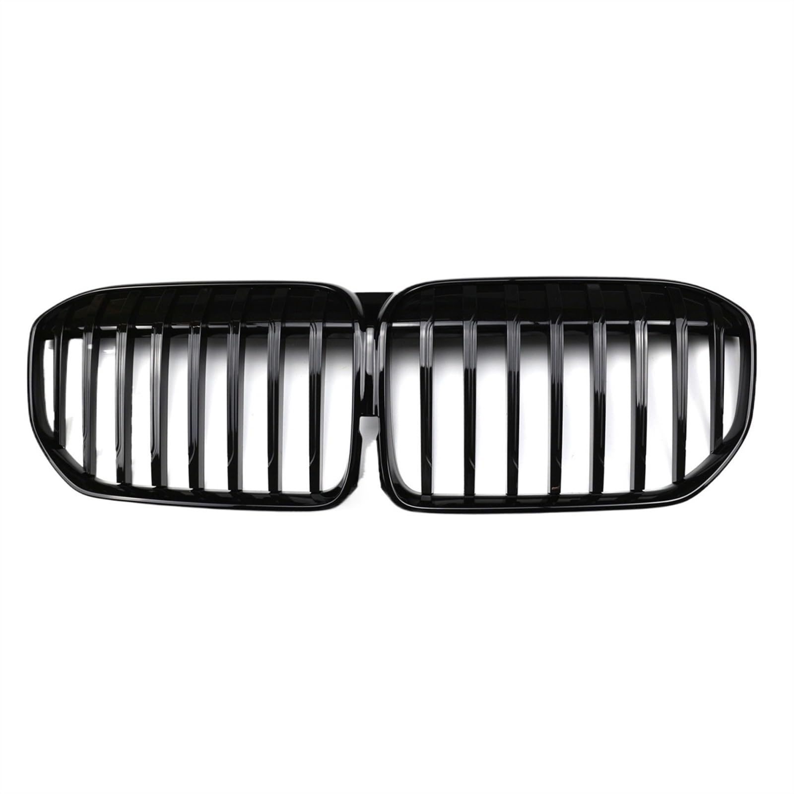 RAQXOLPB Kühlergrille Passend Kompatibel Mit 7er G11 G12 730i 740i 750i 740e 730d 2020 2021 2022 Auto Glänzend Schwarz Frontstoßstange Nierengrill Haube Renngrills(1-Slat) von RAQXOLPB