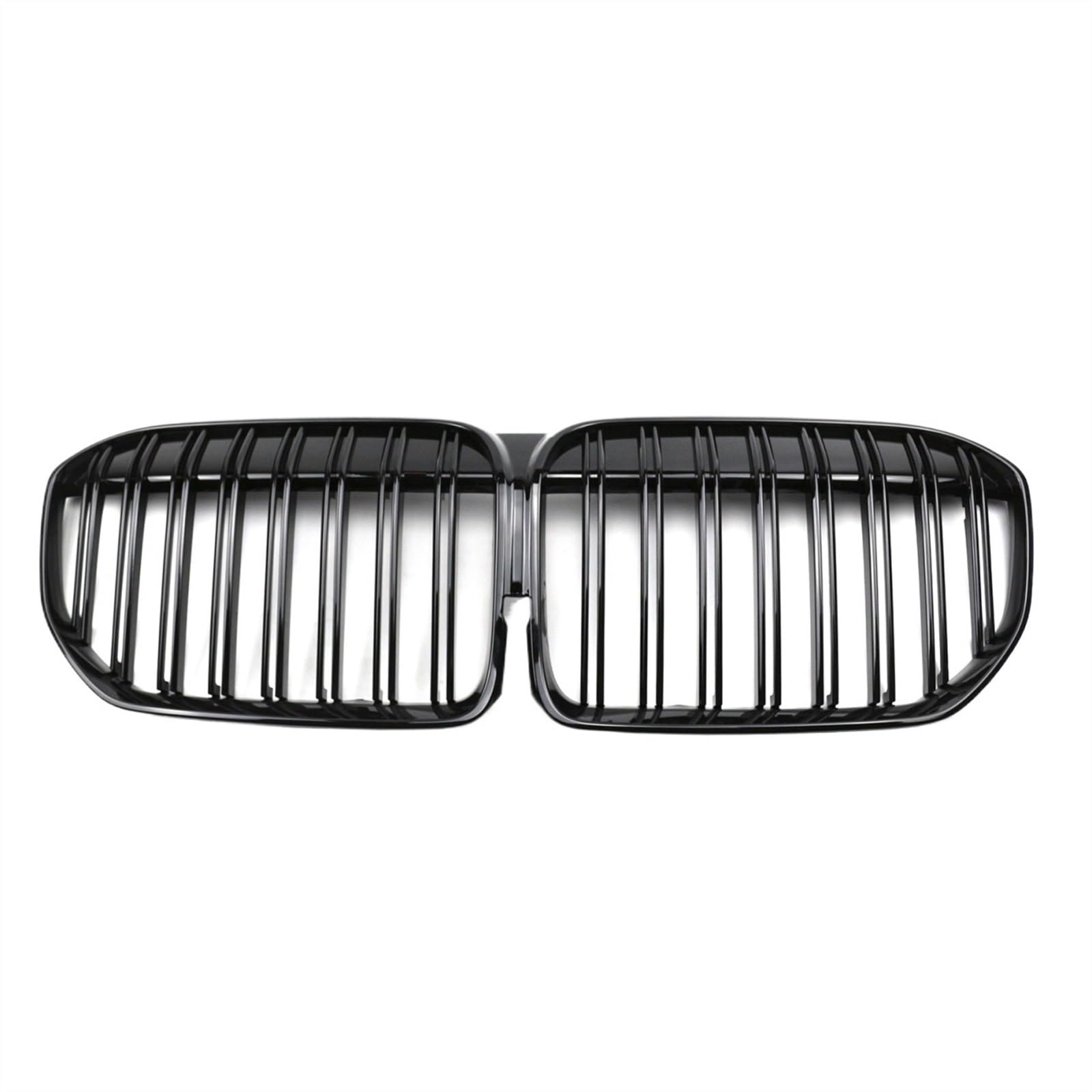 RAQXOLPB Kühlergrille Passend Kompatibel Mit 7er G11 G12 730i 740i 750i 740e 730d 2020 2021 2022 Auto Glänzend Schwarz Frontstoßstange Nierengrill Haube Renngrills(2-Slat) von RAQXOLPB