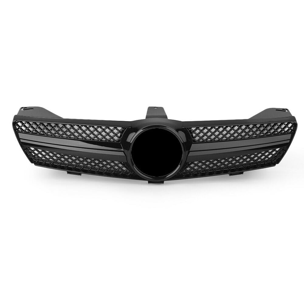 RAQXOLPB Kühlergrille Passend Kompatibel Mit Benz Für CLS-Klasse W219 CLS350 CLS500 CLS550 CLS55 CLS63 Für AMG SLS600 2005 2006 2007 2008 Auto-Oberstoßstangenhauben-Maschengitter von RAQXOLPB