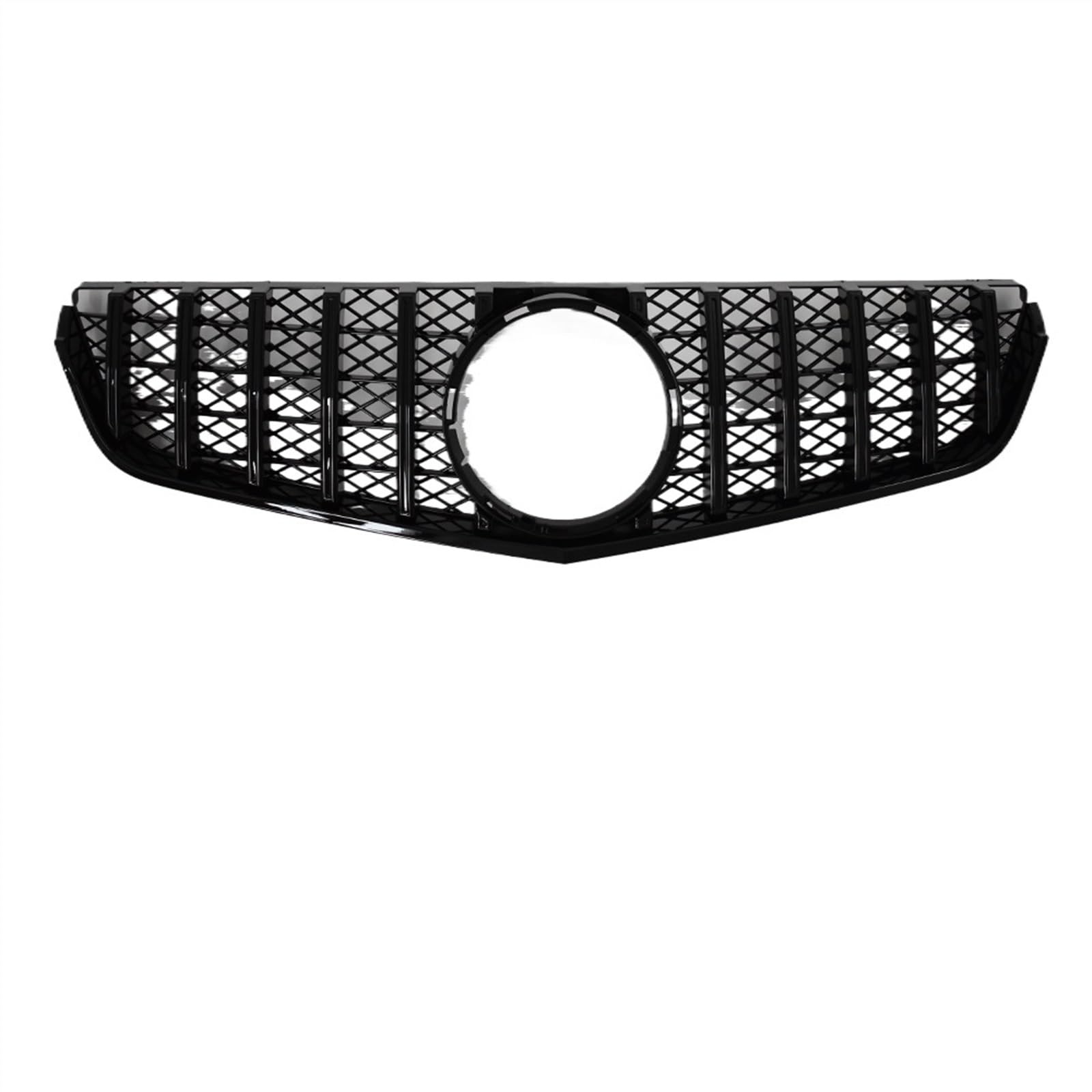 RAQXOLPB Kühlergrille Passend Kompatibel Mit Benz Für E-Klasse C207 W207 A207 2009 2010 2011 2012. Frontstoßstangengrill, Einlassgitter, Kühlergrill, Renngitter, Facelift(Black) von RAQXOLPB