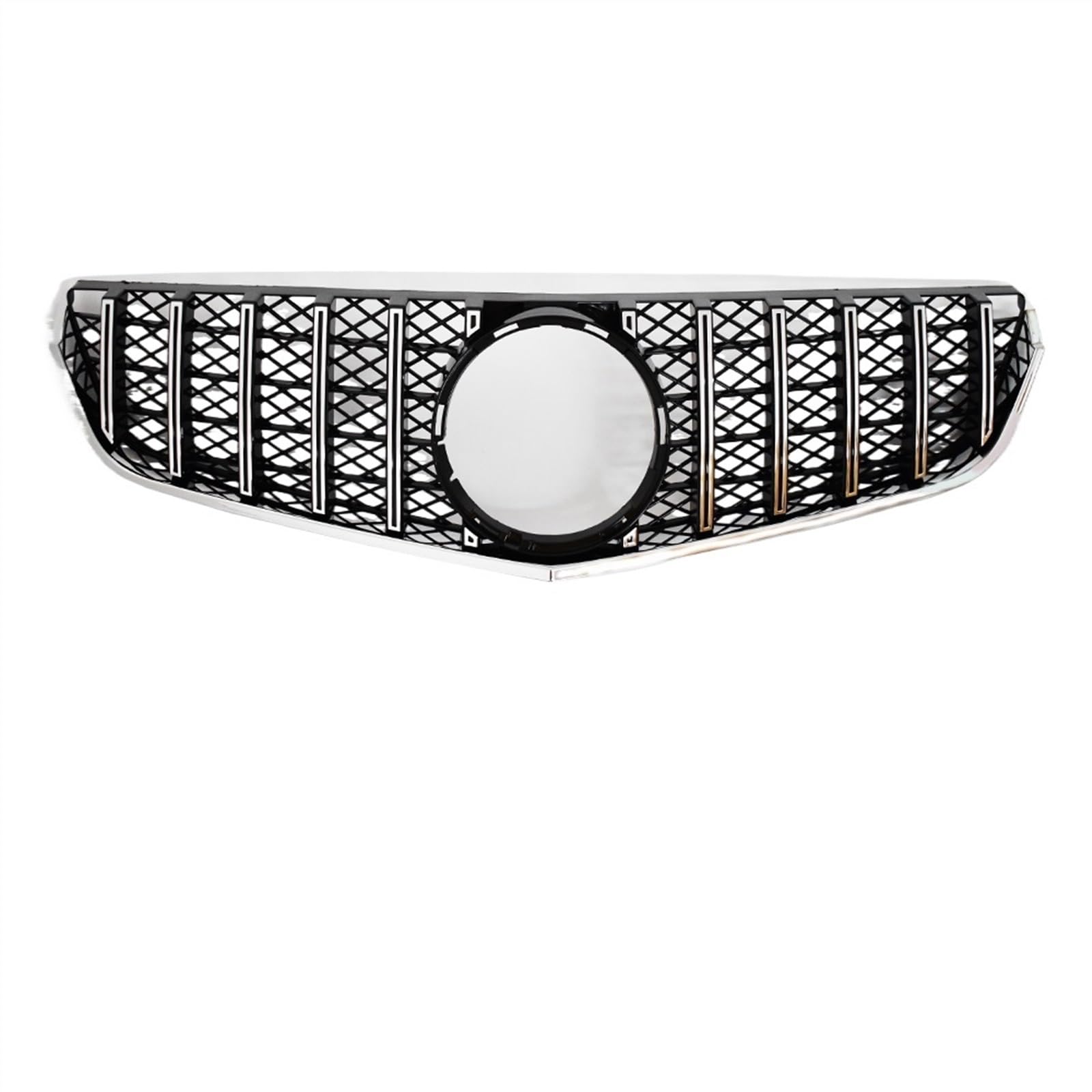 RAQXOLPB Kühlergrille Passend Kompatibel Mit Benz Für E-Klasse C207 W207 A207 2009 2010 2011 2012. Frontstoßstangengrill, Einlassgitter, Kühlergrill, Renngitter, Facelift(Silver) von RAQXOLPB