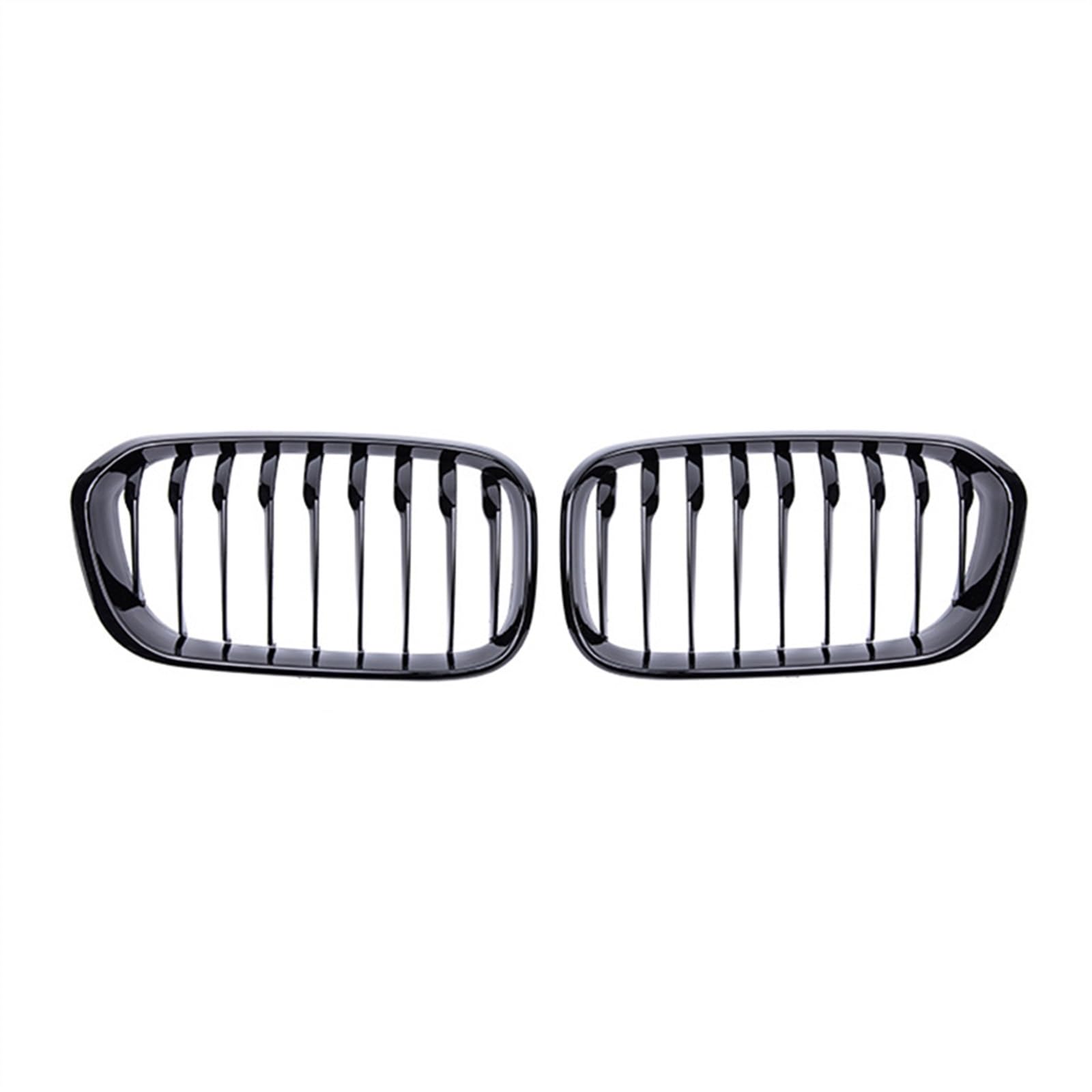 RAQXOLPB Kühlergrille Passend Kompatibel Mit F20 F21 118i 120i 125i 2015 2016 2017 2018 Auto-Nieren-Ersatz-Frontgrill Auto-Frontstoßstangengrill Zubehör(Gloss Black) von RAQXOLPB