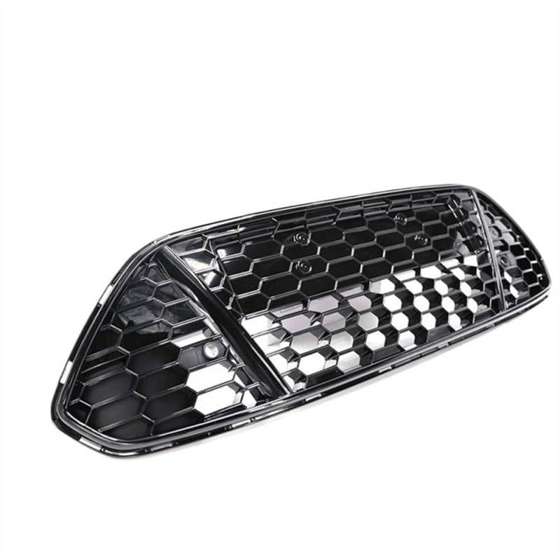 RAQXOLPB Kühlergrille Passend Kompatibel Mit Ford Für Mondeo 2011 2012 2013 Für MK4 Auto Obere Untere Mitte Wabengitter Stoßfänger Kühlergrill Frontgrill Zierstreifen Abdeckung(Lower) von RAQXOLPB