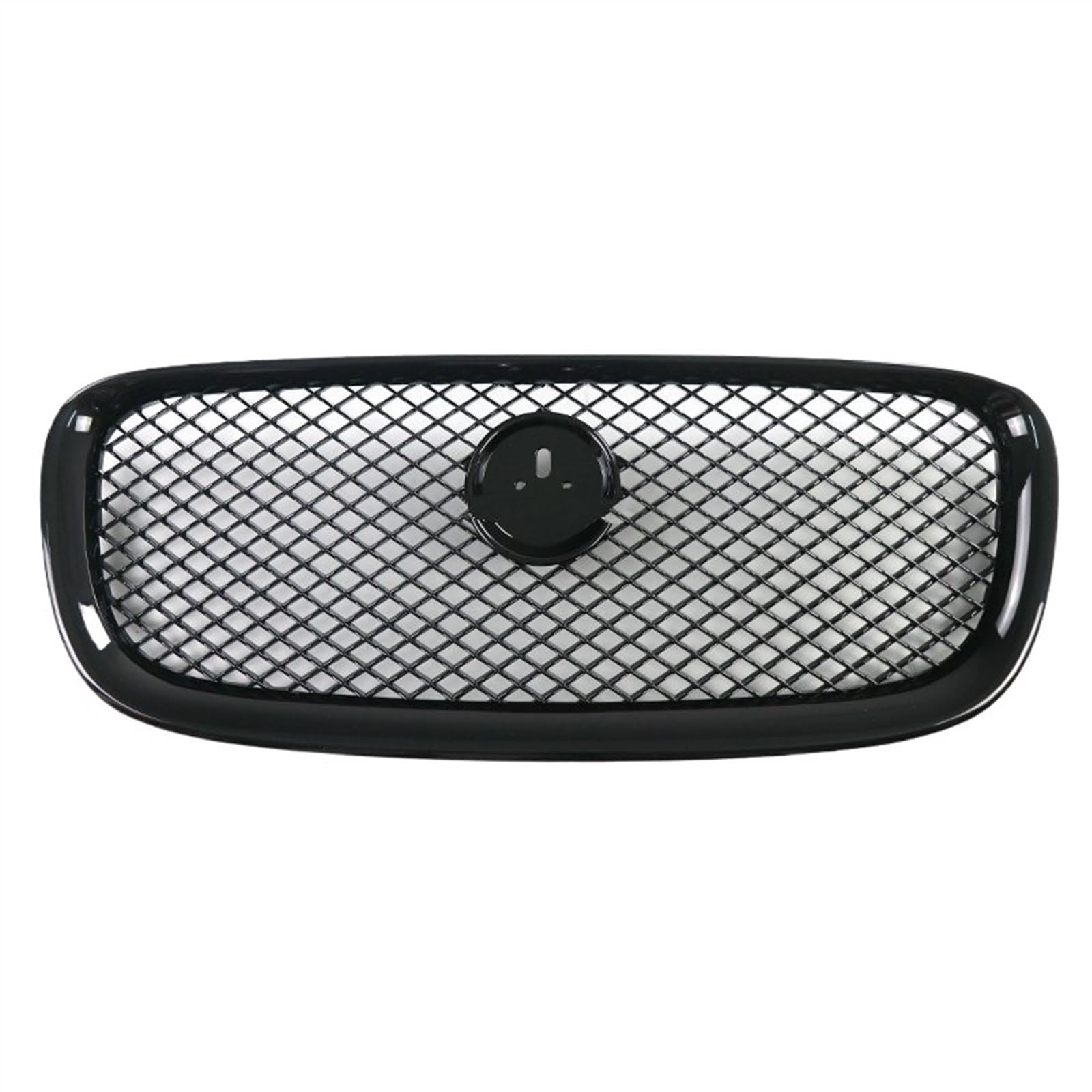 RAQXOLPB Kühlergrille Passend Kompatibel Mit Jaguar Für XF 2013 2014 2015 Auto Frontstoßstange Oberer Zentralstrahlergrill Ersatz OEM: C2Z13175 C2Z13199 C2Z20498(Gloss Black) von RAQXOLPB