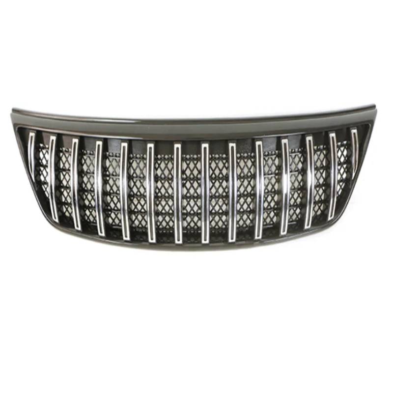 RAQXOLPB Kühlergrille Passend Kompatibel Mit K&ia Für Sorento 2009 2010 2011 2012 2013 2014 2015 Auto Stoßfänger Mesh Front Einlass Grille Modifikation Zubehör Dekorativ(Silver,2013-2015) von RAQXOLPB