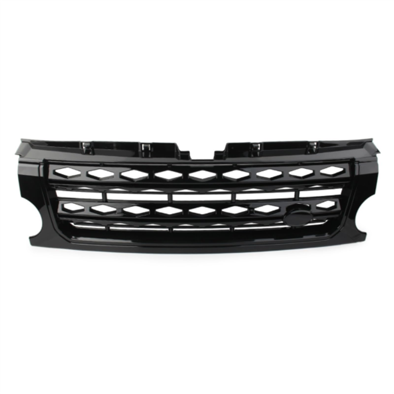 RAQXOLPB Kühlergrille Passend Kompatibel Mit Land Für Rover Für Discovery L319 LR3 2005 2006 2007 2008 2009 Auto-Renngrills Front-Nierenhaubenform-Styling-Gitter(Black) von RAQXOLPB