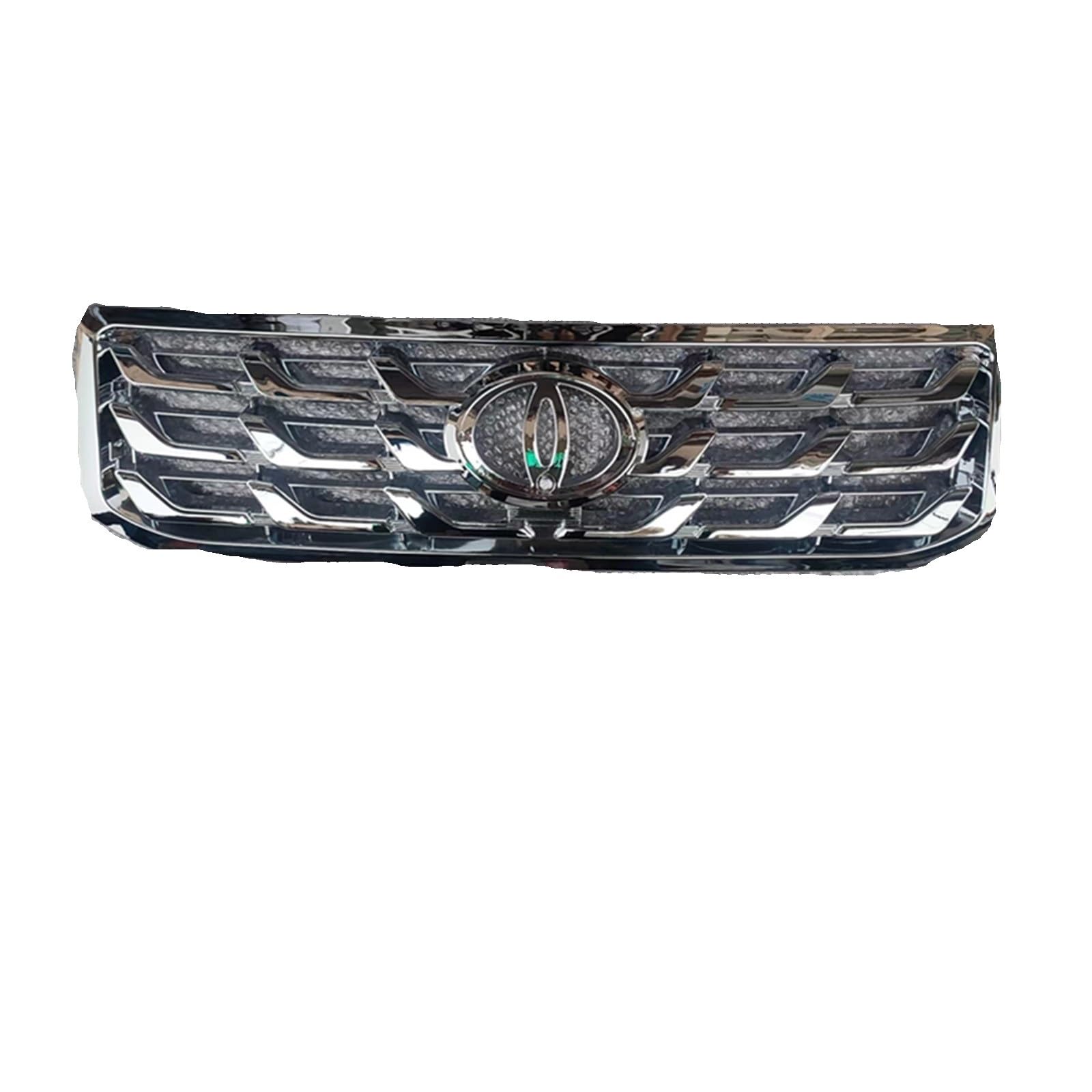 RAQXOLPB Kühlergrille Passend Kompatibel Mit Toyota Für Land Für Cruiser 120 Für Prado Lc120 Fj120 2700 4000 2003 2004 2005 2006 2007 2008 2009 Frontstoßstangen-Kühlergrill(Style 4) von RAQXOLPB