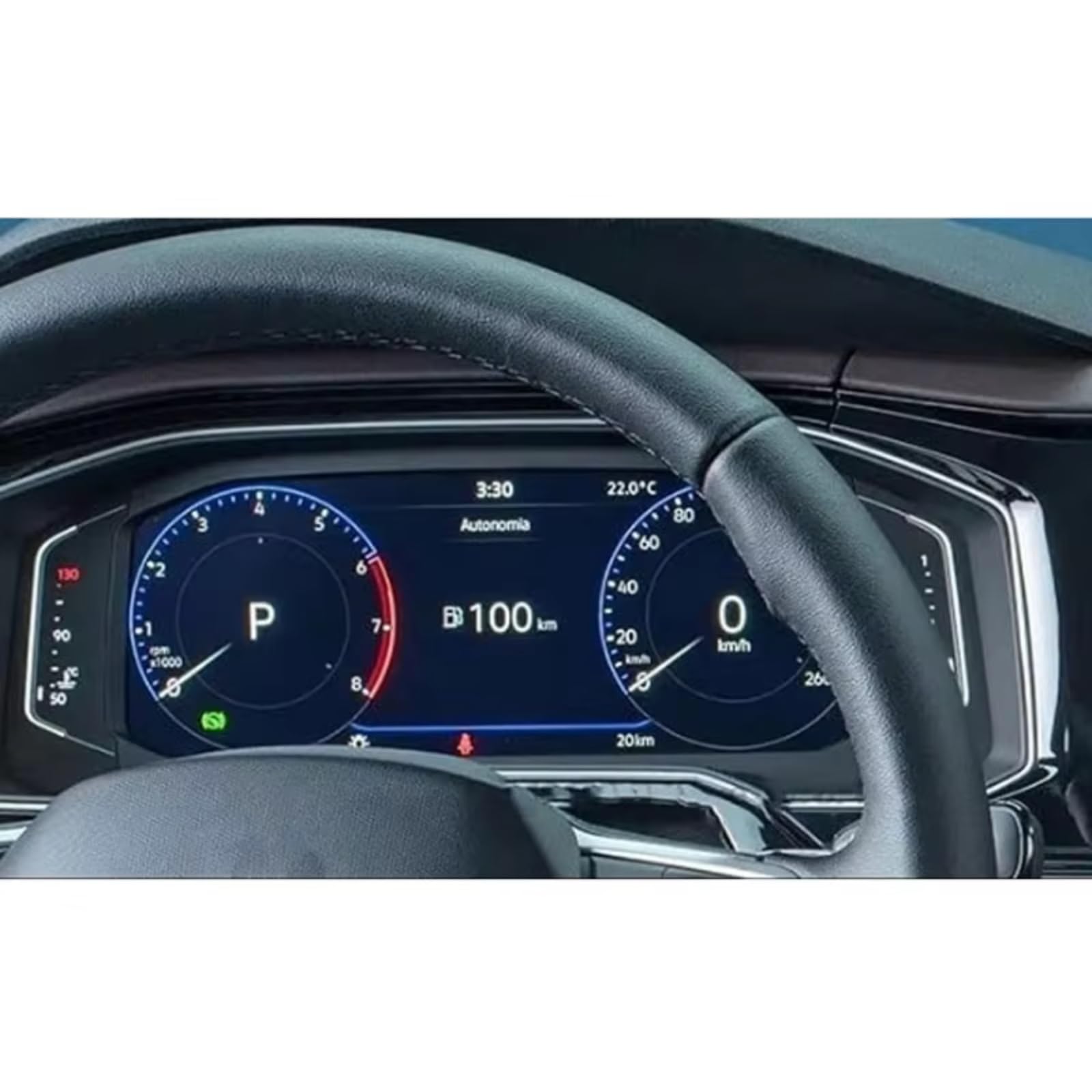 RAQXOLPB Schutzfolie Navi Bildschirm Kompatibel Mit VW Für Virtus 2023 2024 Auto 10,1 Zoll Auto GPS Navigation Gehärtetes Glas Displayschutzfolie(for Instrument) von RAQXOLPB