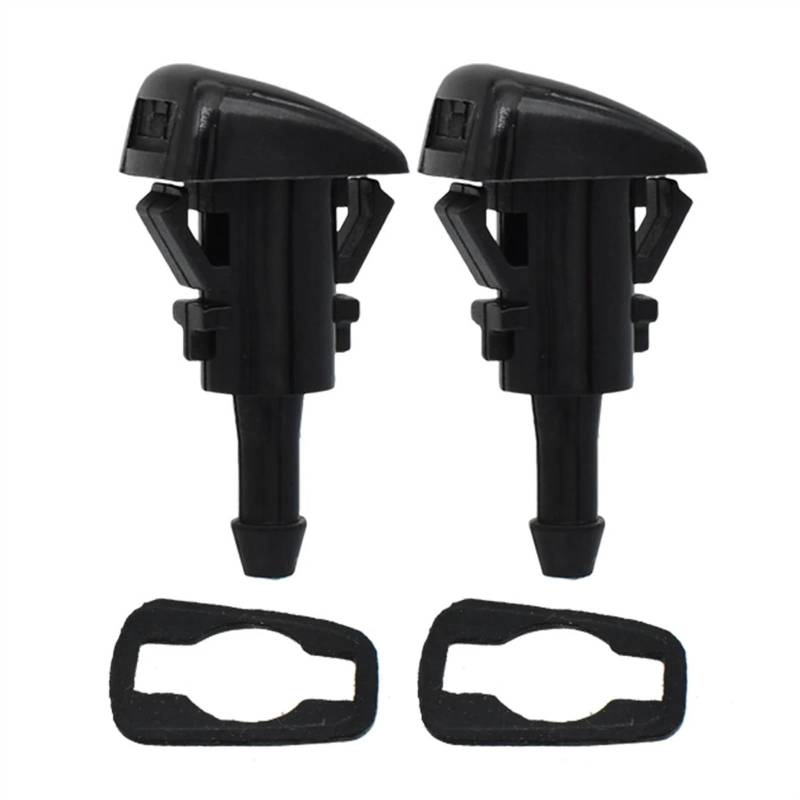 Scheibenwasch Spritzdüse Kompatibel Mit Jeep Für Compass Für Grand Für Cherokee 2007–2017, Scheibenwischer, Waschdüse, Düsenschlauch, Waschdüse Und Flüssigkeitsschlauch Mit Anschluss(2pcs Nozzles) von RAQXOLPB