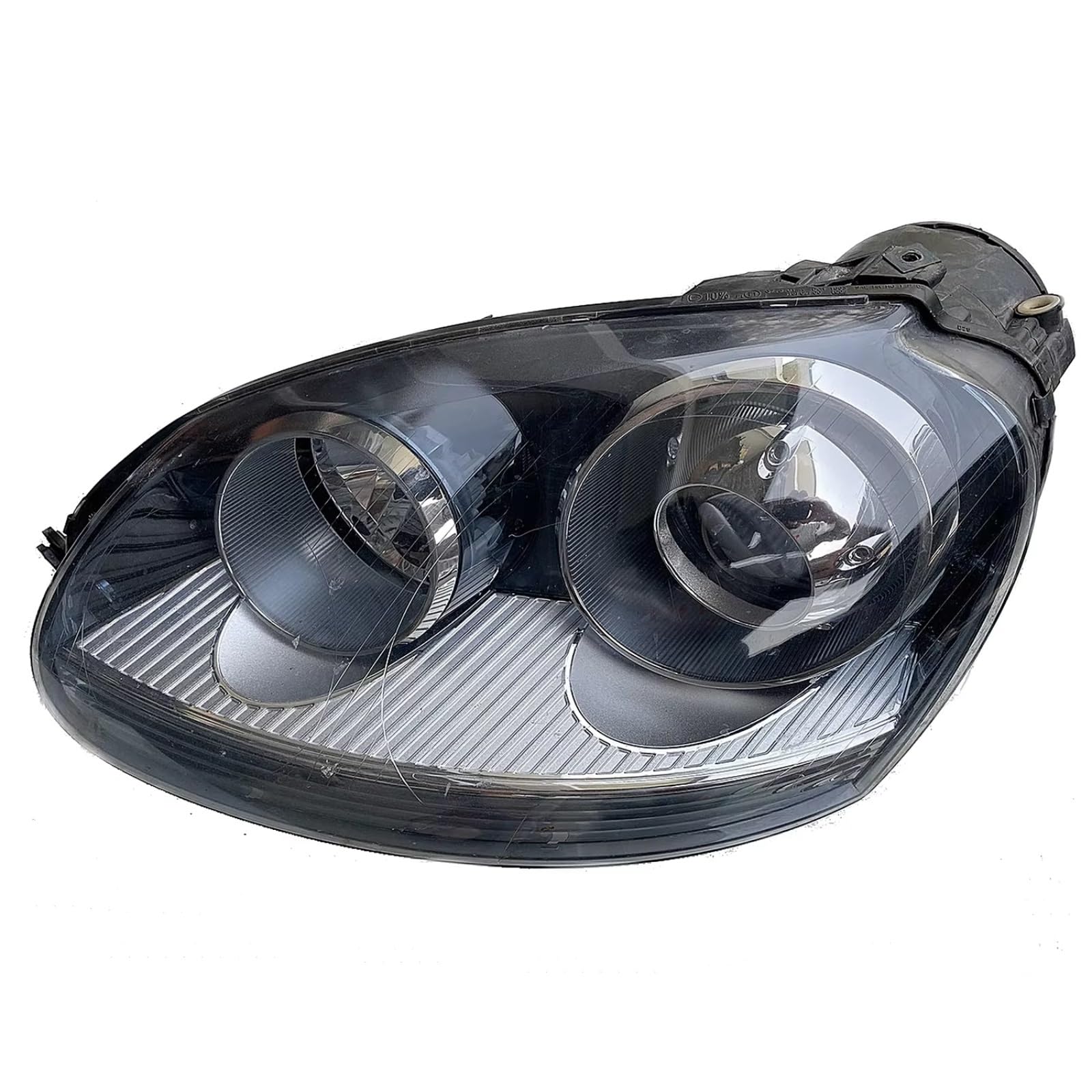 Zweifarbige Nebelscheinwer Kompatibel Mit VW Für Golf Für MK5 2005 2006 2007 2008 2009, Geräucherte Scheinwerfer-Kopf-Licht-Lampe, Hintere Halogen-Nebelscheinwerfer, Rücklicht, Auto-Nebelscheinwerfer( von RAQXOLPB