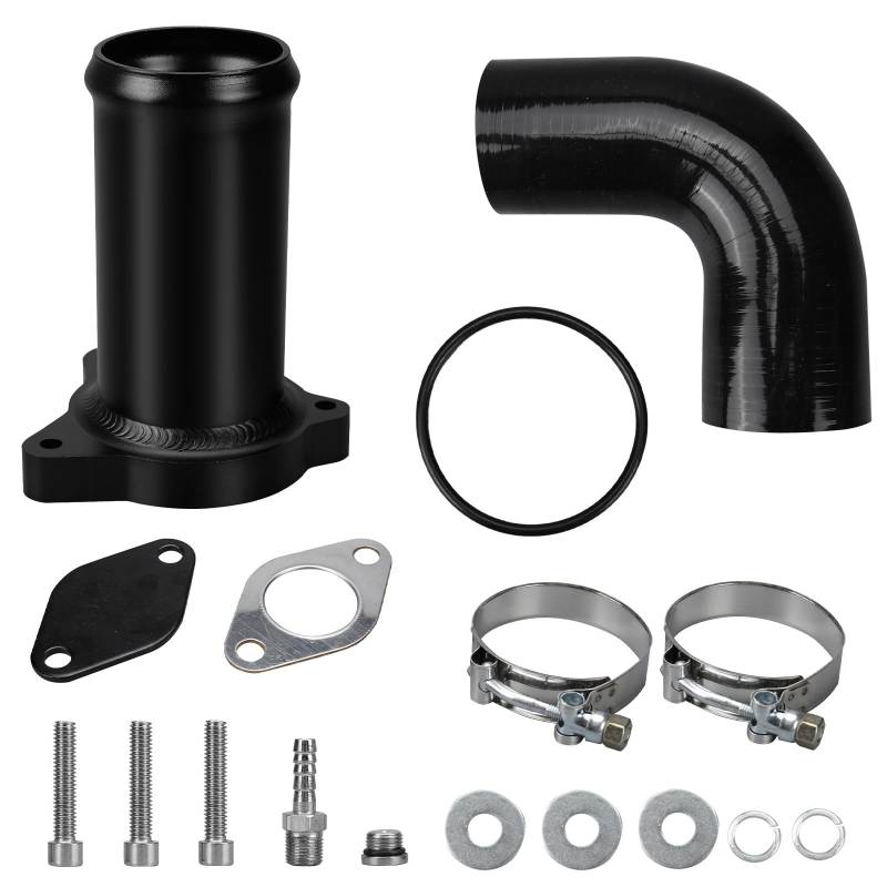 AGR Ventil Ersatz Rohr Tuning Kit Kompatibel mit A3 A4 A6 Golf 4 Golf 5 Polo Caddy T5 Fabia Octavia Ibiza Leon mit 1,9 TDI Motoren von RASHION