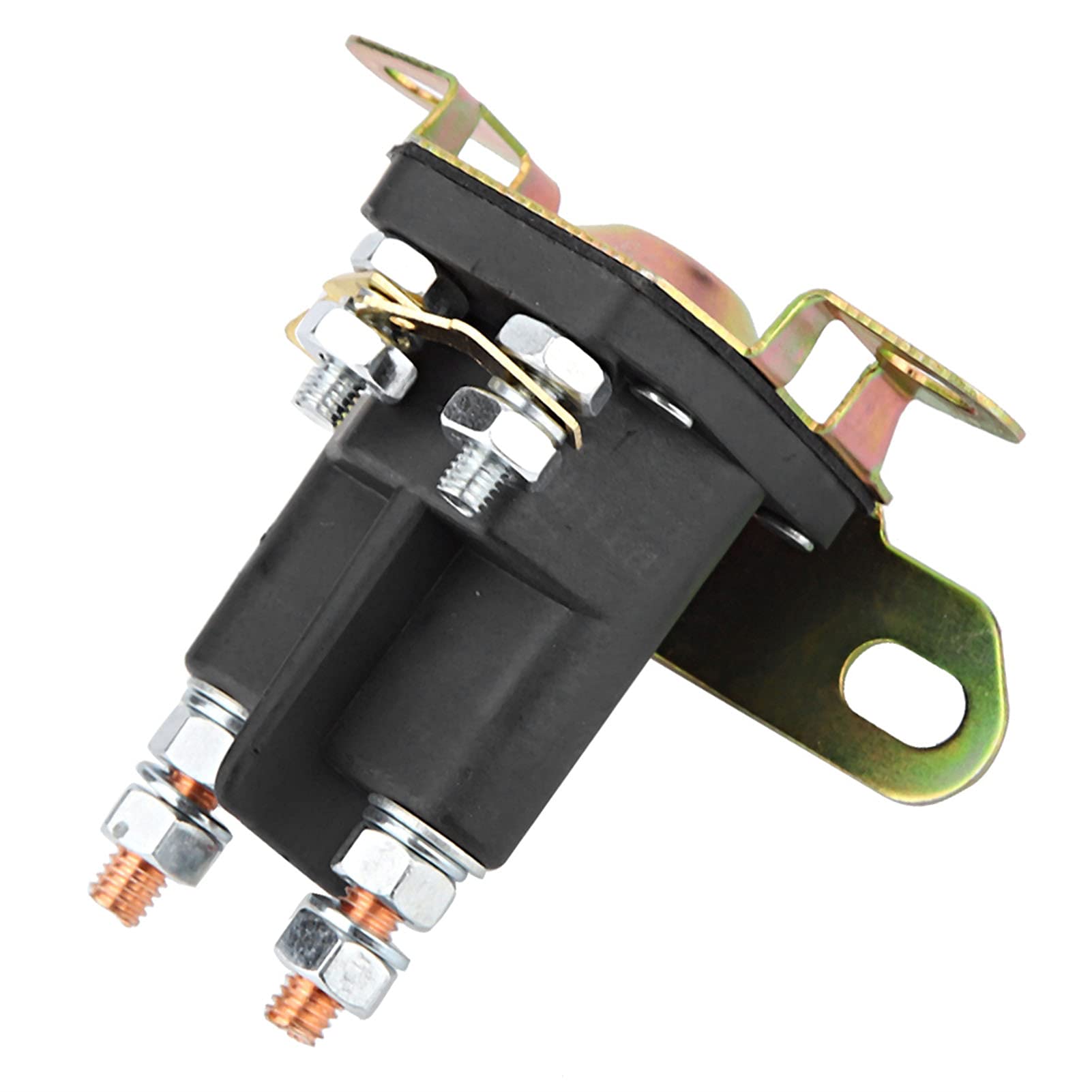 12V 4-poliges Starter-Magnetrelais, Kompatibel mit 1-513075,117-1197,513075,Gilson 212655 von RASTKY