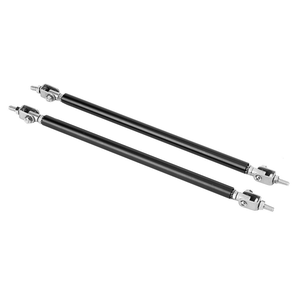 2 Stück Frontstoßstangenlippe Splitter Strut Tie Support – Edelstahl von RASTKY