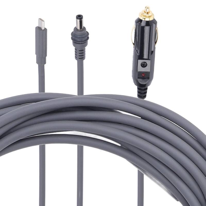 3 in 1 DC Stromkabel Wasserdicht 10 Fuß C -Ladegerät Mini -Schale Antennen RV -Autos von RASTKY