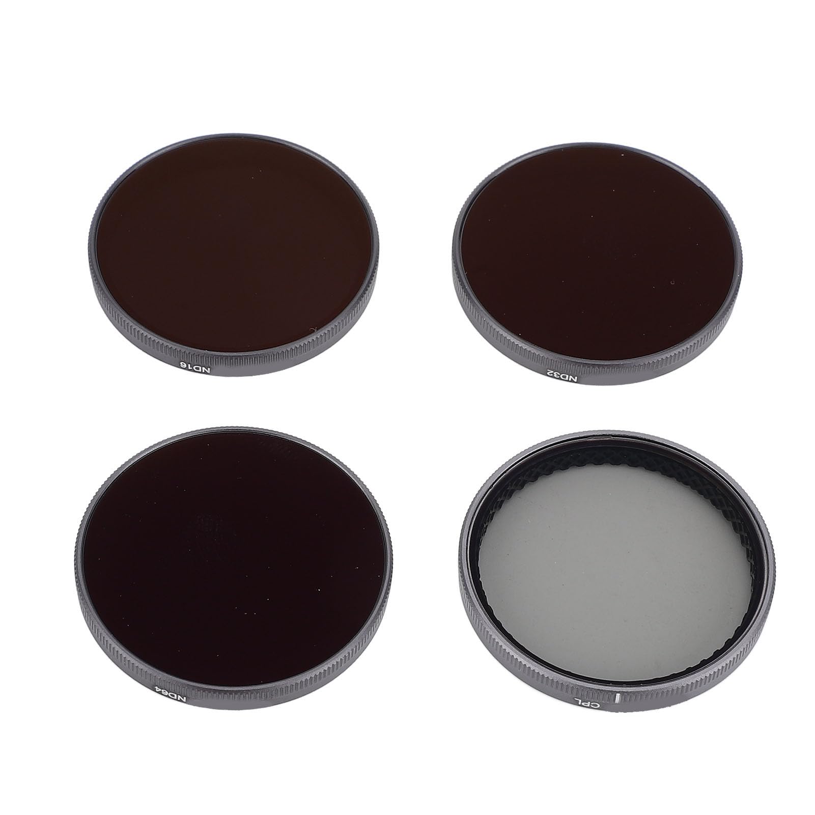 Action-Kamera-Filter-Set, HD-optisches Glas, Schnellverschluss, Mehrschichtige Nano-Beschichtung, CPL ND16 32 64 Filter für ACTION 3 4 5 Pro Action-Kamera von RASTKY