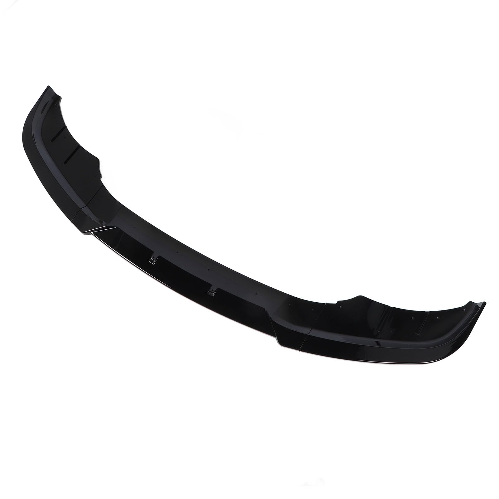 Front Stoßstange Splitter Spoiler Protector, Sporty Style Front Lippenspoiler für 5er F10 F11 LCI Standard 2015 Bis 2017, Easy Installation und (glänzend schwarz) von RASTKY