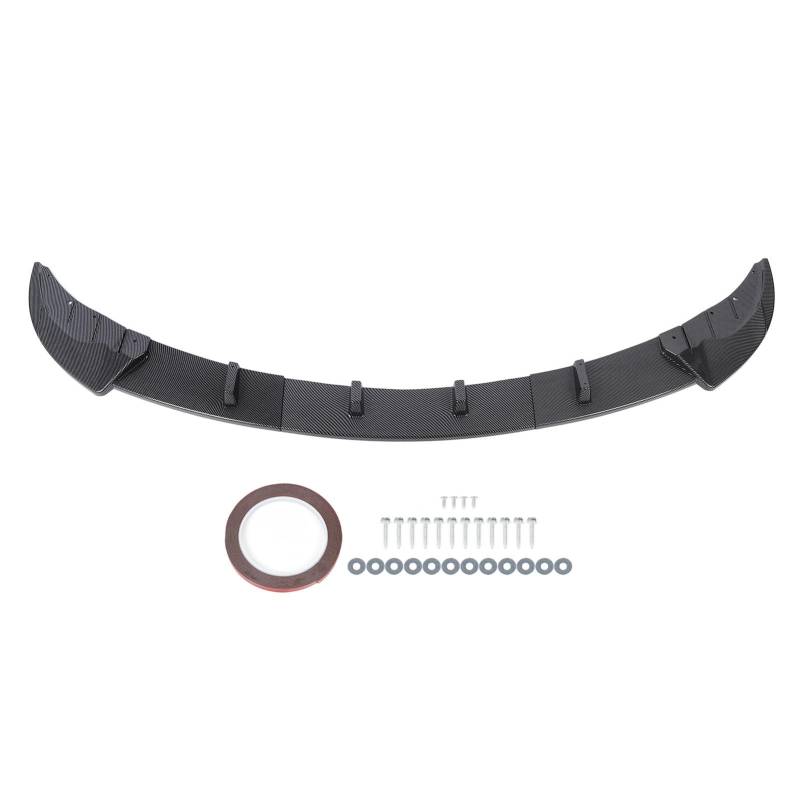 Frontstoßstangen-Kinnspoiler, 3 Teile, Verbessert das Sportliche Erscheinungsbild für 5er F10 F11 Standard vor Facelift 2011 2012 2013 2014 (Carbon Fiber) von RASTKY