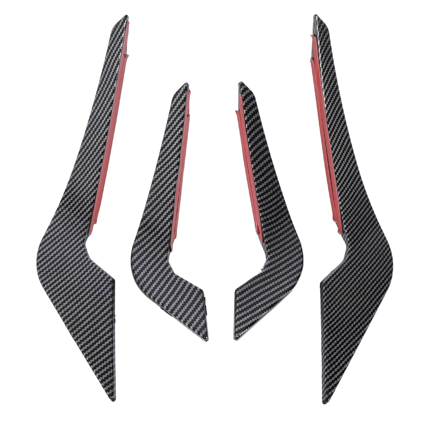 Frontstoßstangenspoiler, Frontstoßstangenlippensplitter Fin Spoiler Canards Body Kit für 2er M2 F87 2016–2021 (Kohlefaser) von RASTKY