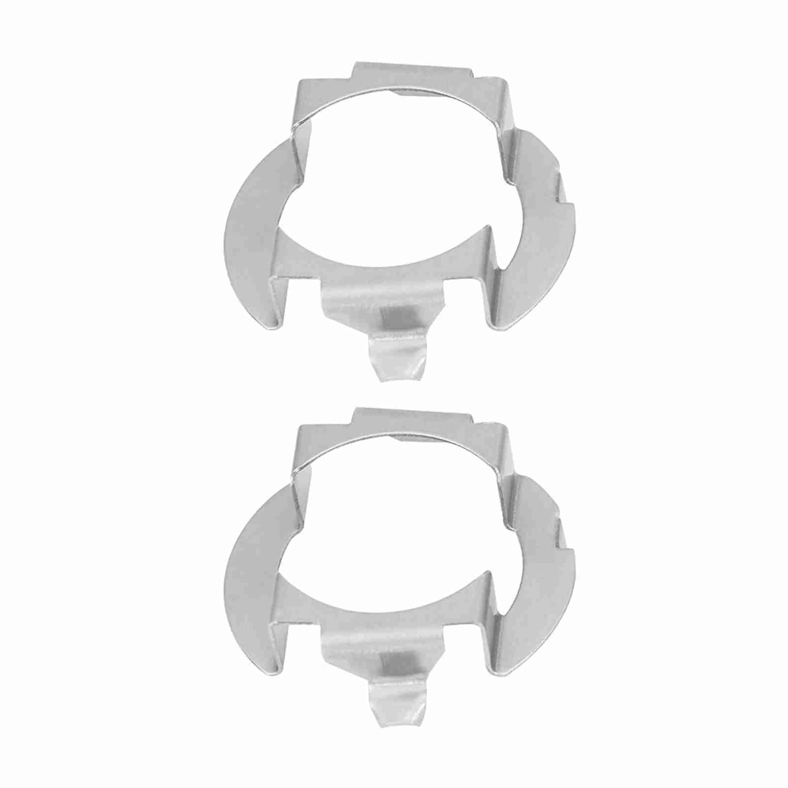 H7 -LED -Scheinwerferadapter -Halterhalter, Auto -Scheinwerfer -LED -Adapter aus Hochwertigem Metallmaterial, Ermöglicht Es Ihnen, LED -Leuchten zu Installieren, ohne den von RASTKY