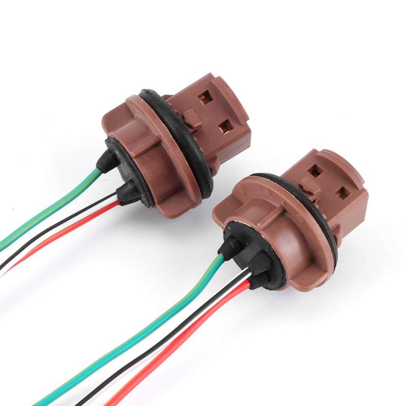 Hochwertige Auto Bremslichter Steckdose Stecker für 7443 T20 992A Glühbirne von RASTKY