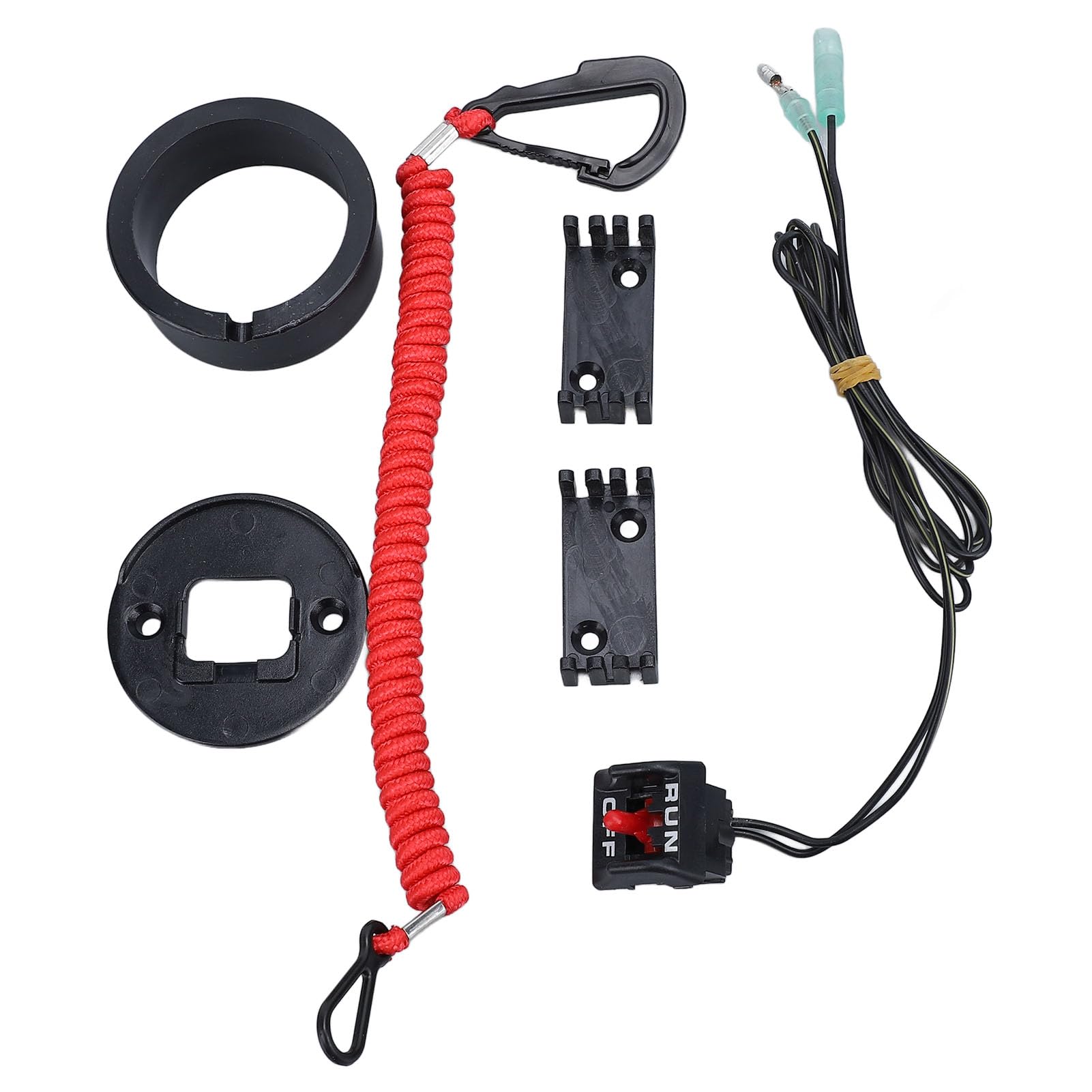 Kill Schalter des Bootsmotors Sicherheits -Kill, Marine Motor Stopp Switch Kit, Lanyard für Mariner DTS Mechanische Außenborder, Mercruiser DTS -Außenborder, Hochfestigkeit, von RASTKY