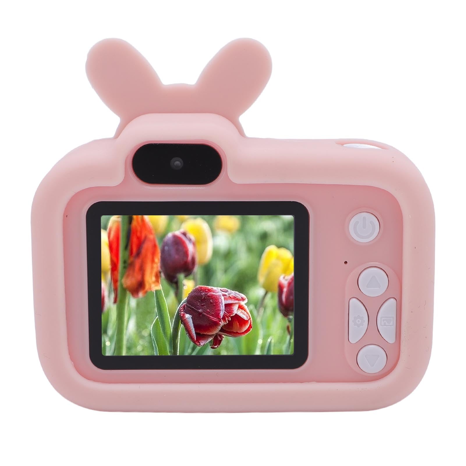 Kleine Digitalkamera, Autofokus, 2,0-Zoll-Anti-Blaulicht-Bildschirm, 1080P, Tragbare Digitalkamera mit Musikspielen für Lebenslange Aufnahmen (PINK) von RASTKY