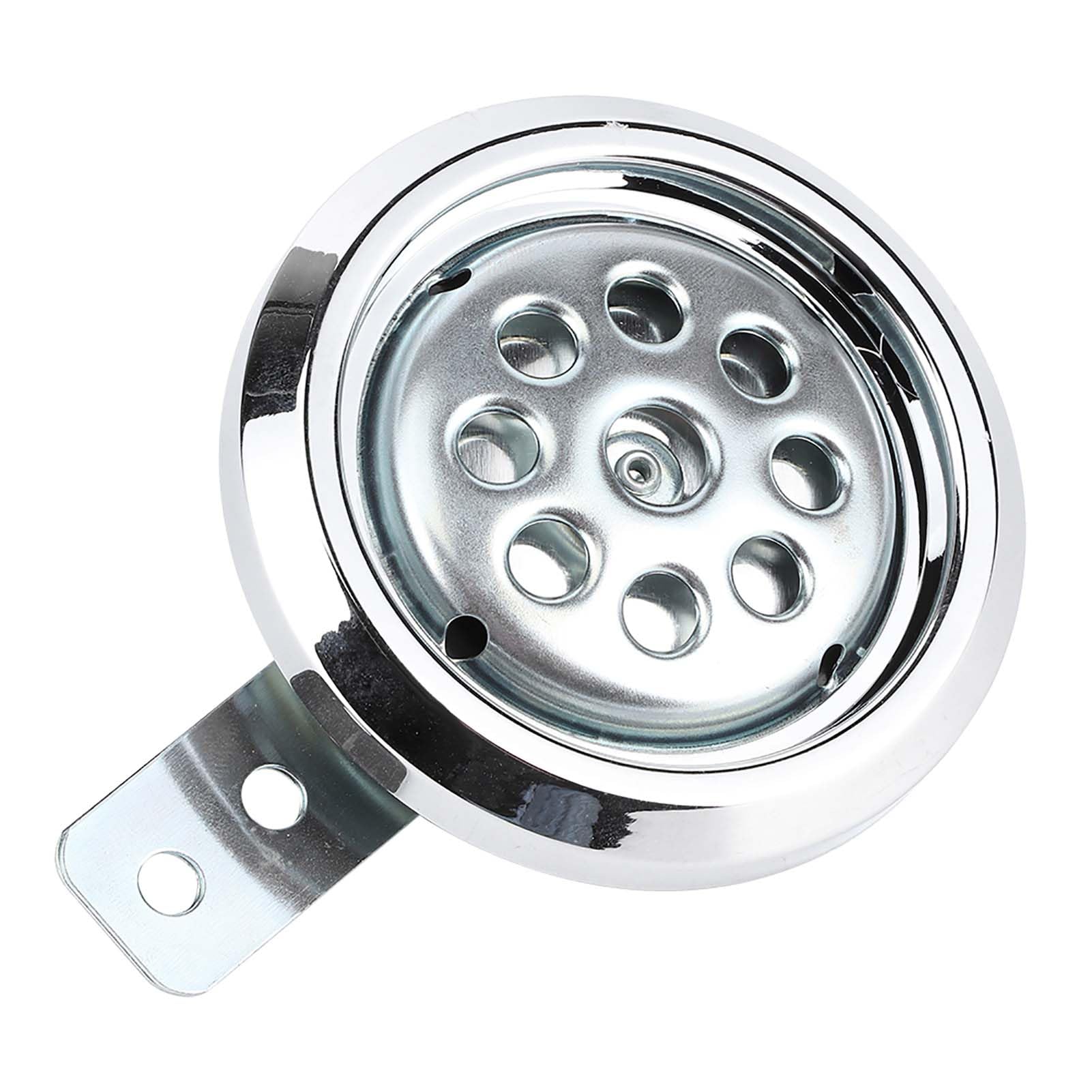 Motorrad Chrom Wasserdichtes Lautes Horn 105 DB Klarer Geräusch für Motorradfahrer 12 V 85 Mm Silber Universal Fitment Motorrad Chrom Wasserdichtes Lautes Horn 105 DB Klarer Geräusch für Motorradfahrer 12 V 85 Mm Silber Universal Fitment von RASTKY