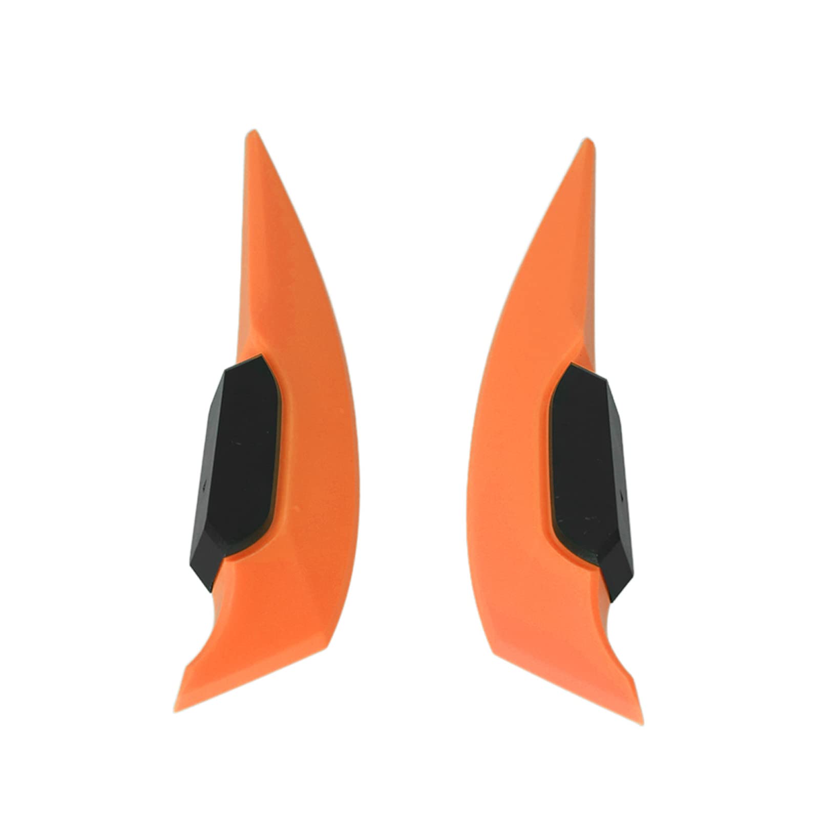 Motorrad -Winglet Universal Aerodynamische ABS mit Aggressivem Aussehen, Einfache Installation, für Elektrofahrräder, ATV (ORANGE) von RASTKY