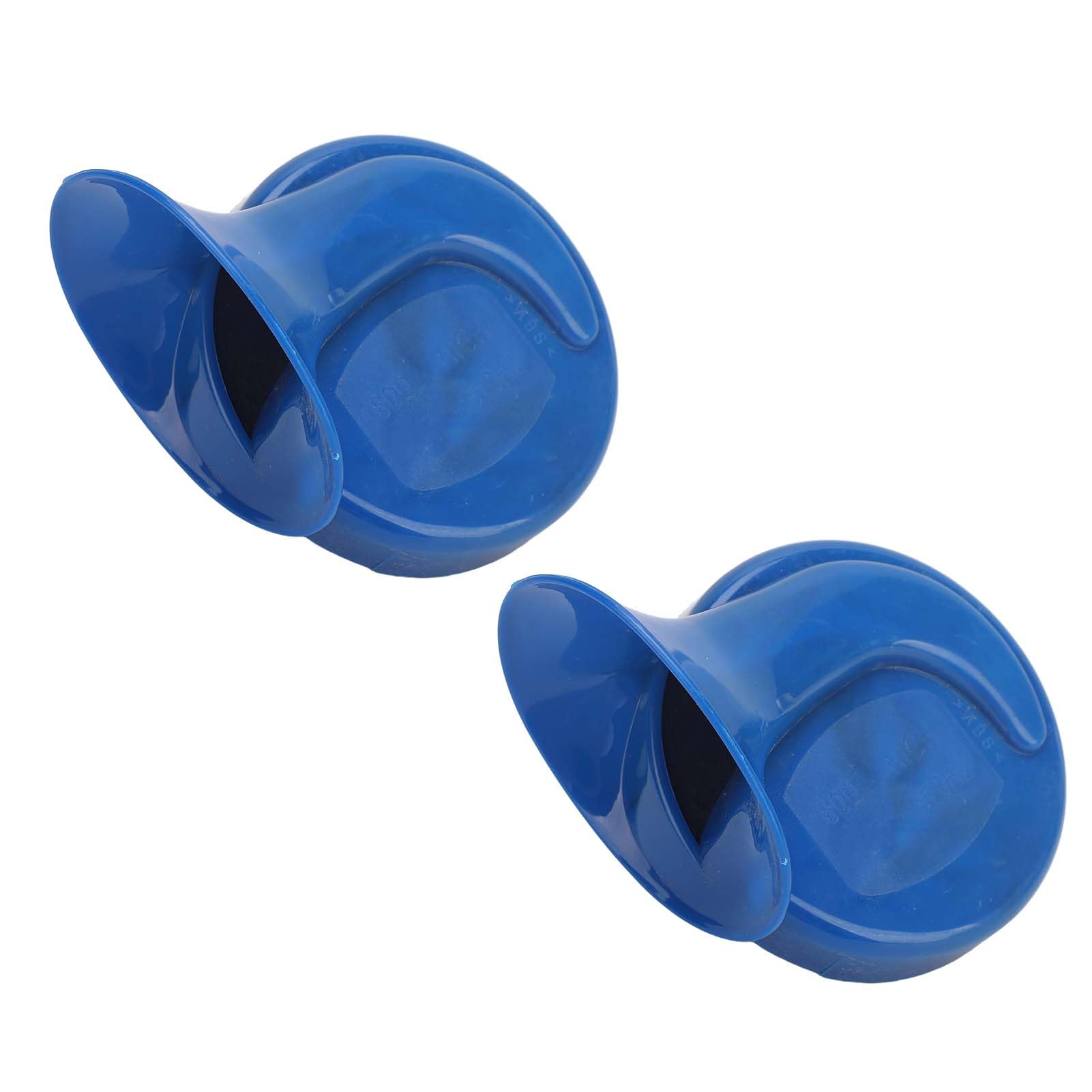 Paar 12V UTV Horn Kit Super Laut, Klare Klangwarnung mit Kabelbaumrelais, Switch, für Ranger RZR General Ranger, Pass (BLUE) von RASTKY