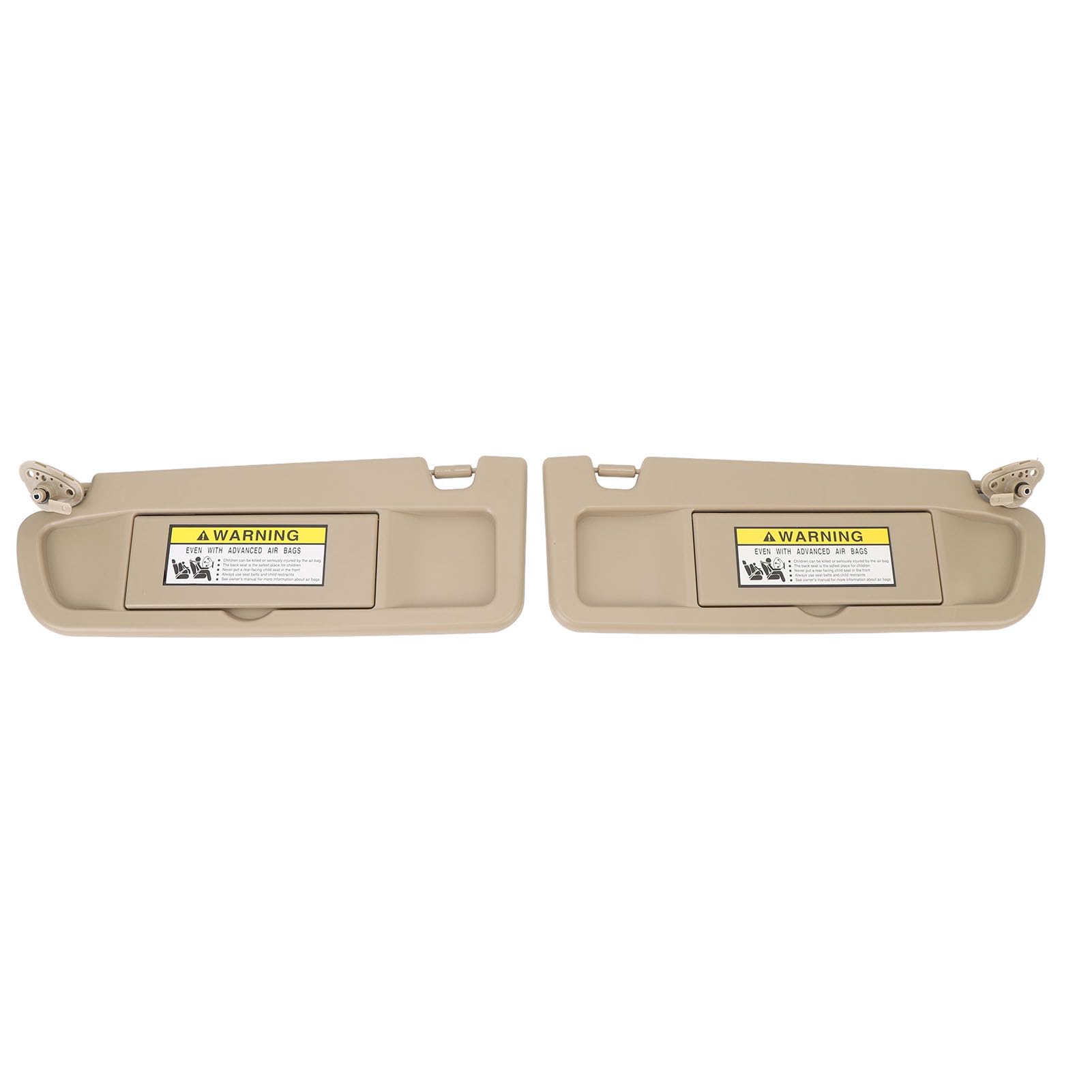 Premium-Sonnen-Ersatzset mit Make-up-Spiegel für 2006–2011, Beige, Teilenummern 83280 SNA A01ZB und 83230 SNA A01ZB von RASTKY