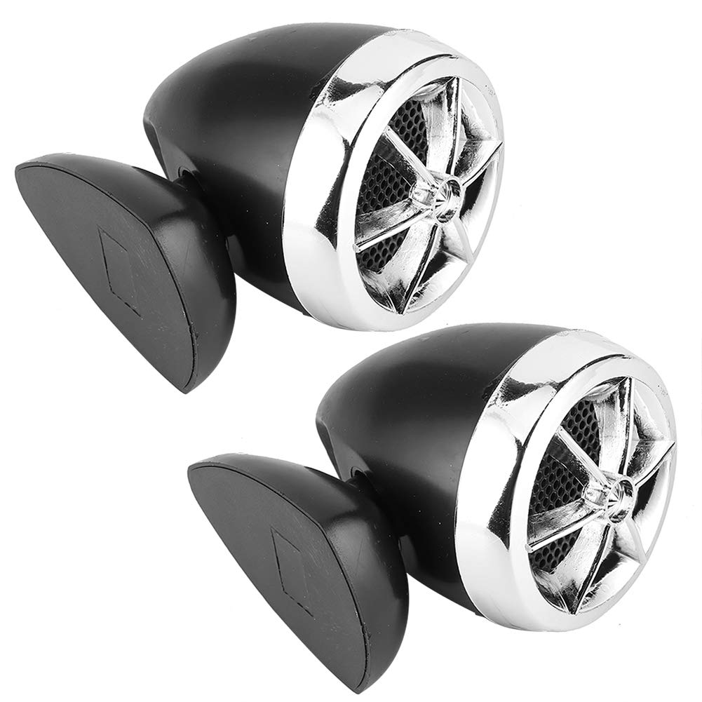 RASTKY 1200 W 12 V Hochtöner Mini-Horn-Musik-Kuppellautsprecher für Auto-Audiosystem, Starker Klang, Klare Klangqualität, Hohe Empfindlichkeit, mit Feiner und Exquisiter Verarbeitung, von RASTKY