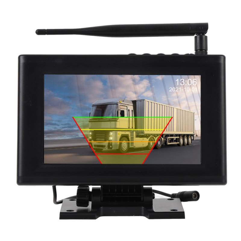 RV-Rückfahrkamera, Kabellos, 7-Zoll-HD-Display, 120°-Winkel, Rückfahrkamera, Kabellos, für Boot, Wohnmobil, Camping, LKW von RASTKY