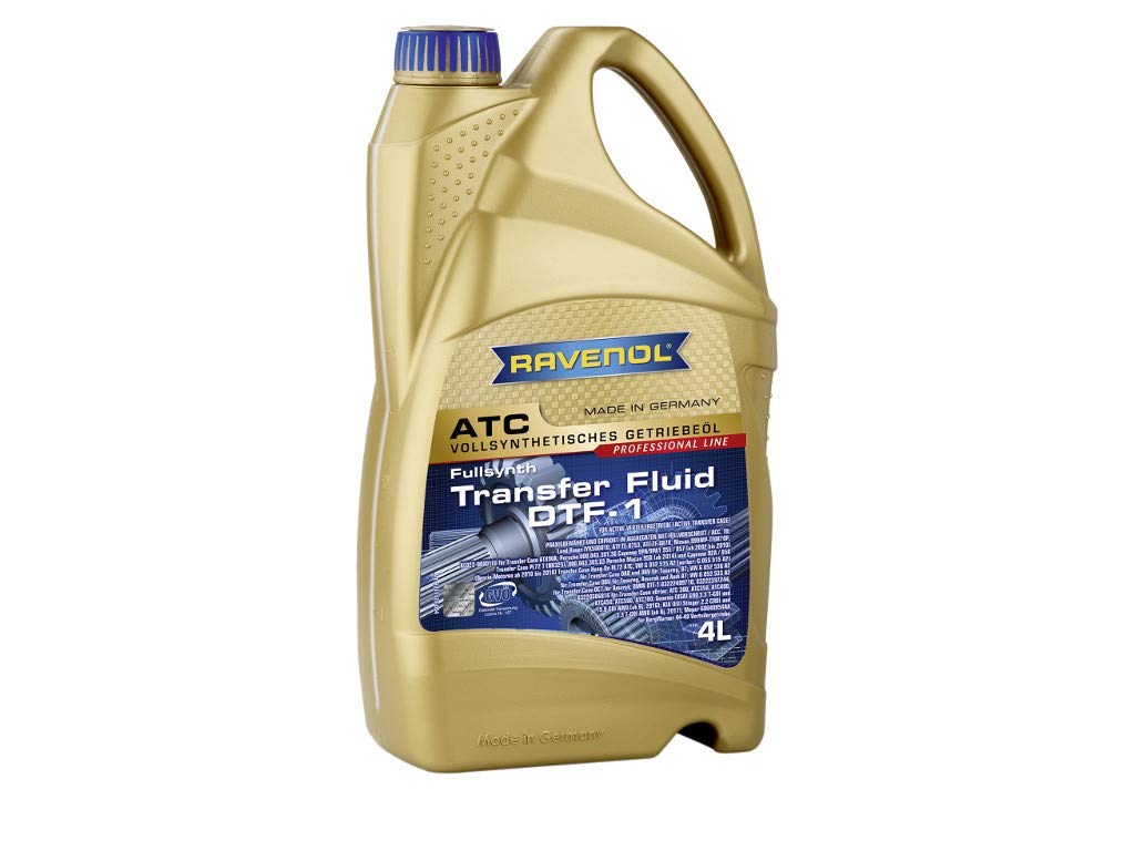 4 Liter RAVENOL Transfer Fluid DTF-1 (Spezifikationrn ATF TF-0870) Automatikgetriebeöl Made in Germany von RAVENOL